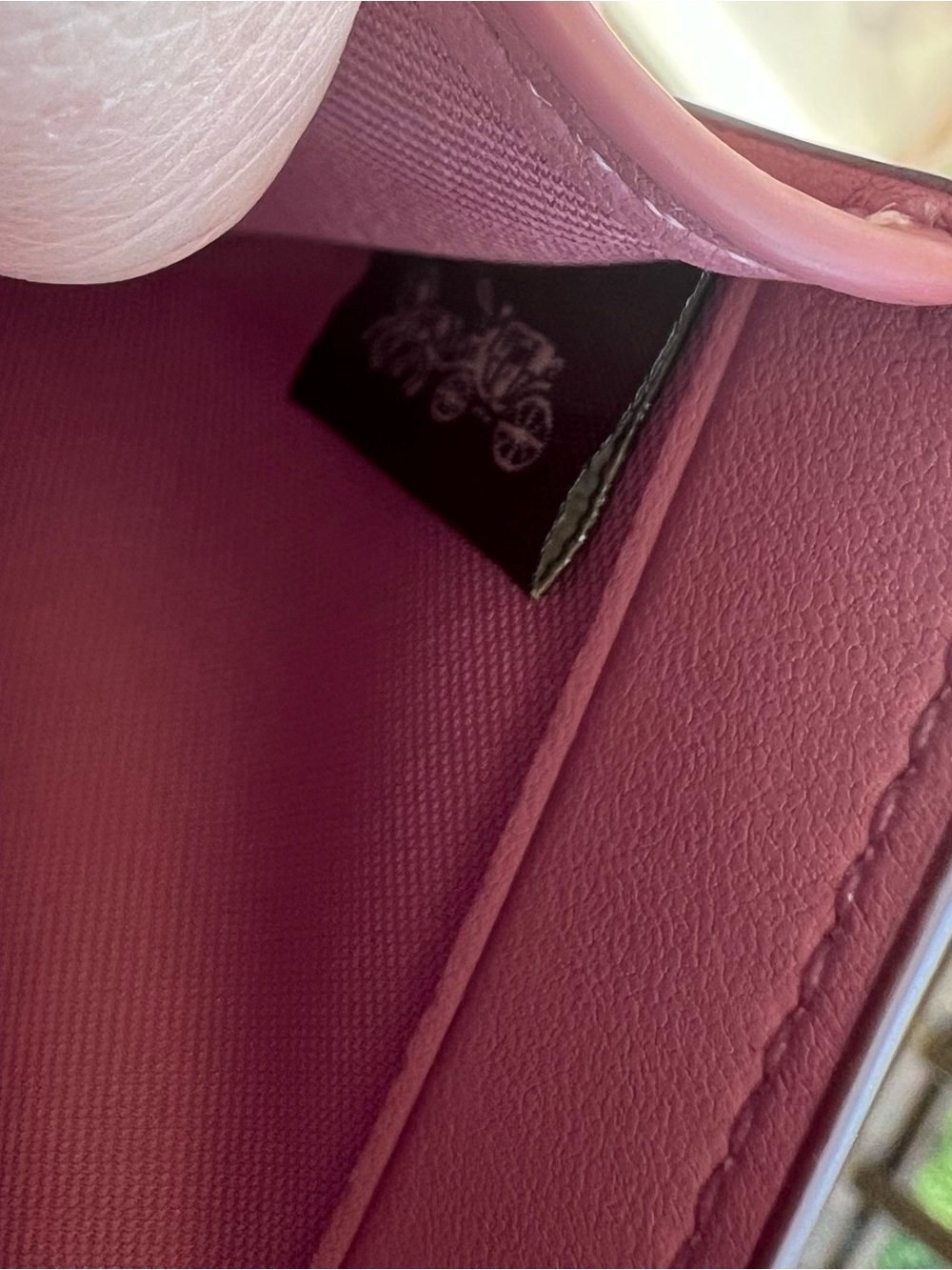 COACH Women's Metallic Pink Micro Wallet CW805 AUTHENTIC NWT - Picture 6 of 6